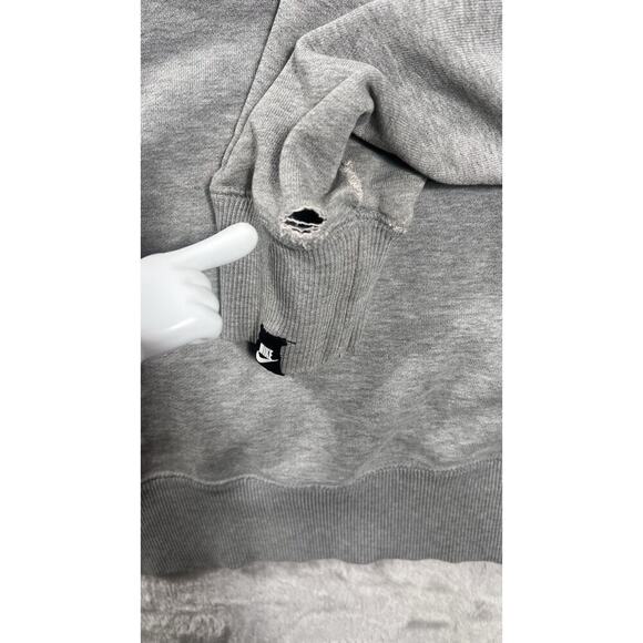 Vintage Y2K 2000s Nike Big Swoosh Spellout Hoodie Sweatshirt Size XXL RARE - Picture 10 of 16